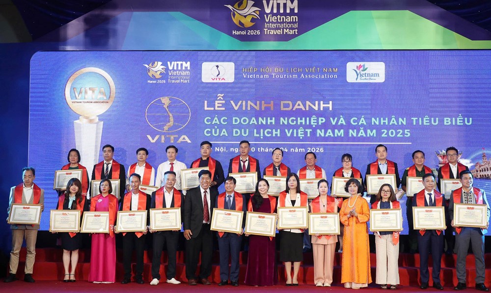 Hiệp hội Du lịch Việt Nam vinh danh 221 tập thể, cá nhân tiêu biểu năm 2025 - ảnh 4