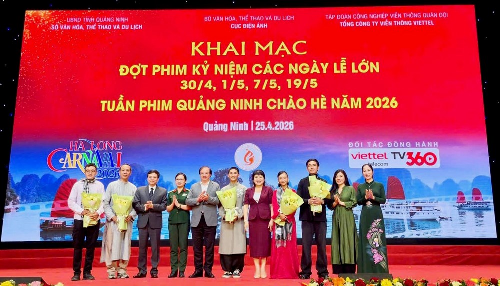 Quảng Ninh: Khai mạc Tuần phim chào hè 2026 - ảnh 1