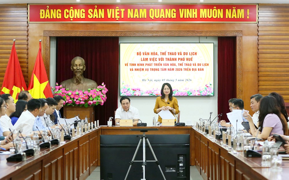 Bộ VHTTDL đồng hành cùng Huế phát triển bứt phá - ảnh 1