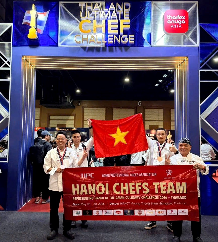 Lần đầu tranh tài quốc tế, đầu bếp Hà Nội giành 2 Huy chương Đồng - ảnh 2