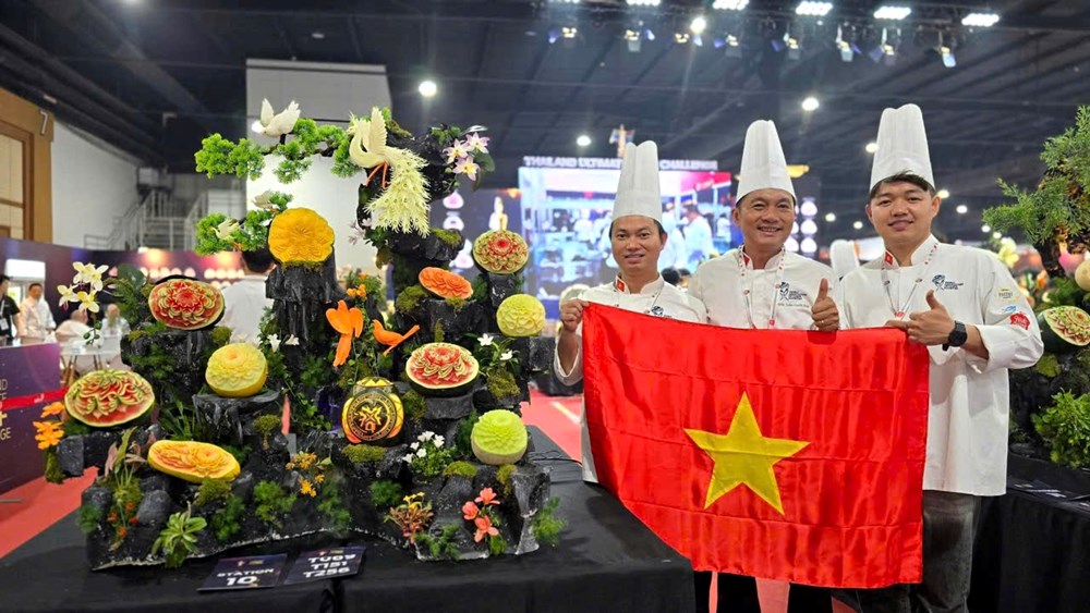 Đội tuyển đầu bếp Việt Nam thắng lớn tại Cuộc thi Đầu bếp Tài năng Thái Lan 2026 - ảnh 5