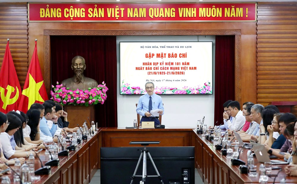 Báo chí đồng hành cùng ngành VHTTDL vì khát vọng phát triển đất nước - ảnh 1