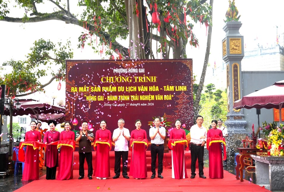 Quảng Ninh: Ra mắt sản phẩm du lịch “Hồng Gai - Hành trình trải nghiệm văn hóa” - ảnh 1