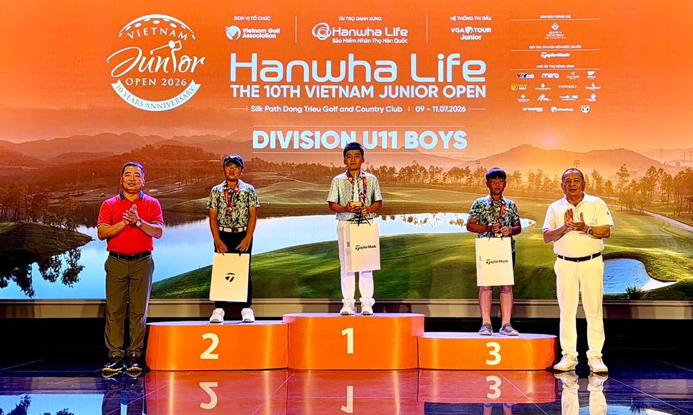 Nữ golfer Thái Lan đăng quang tại Vietnam Junior Open 2026 - ảnh 3