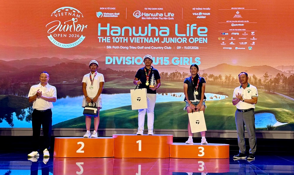 Nữ golfer Thái Lan đăng quang tại Vietnam Junior Open 2026 - ảnh 4