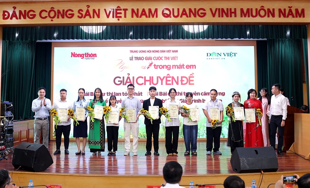 Lễ trao giải Cuộc thi viết “Ngày mai trong mắt em” năm 2026 - ảnh 6
