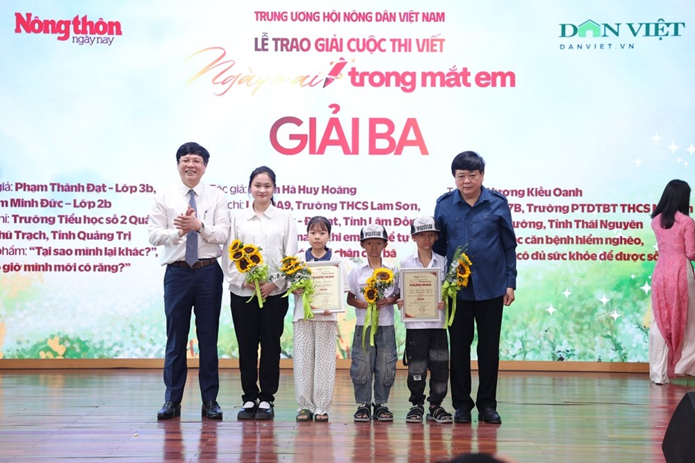 Lễ trao giải Cuộc thi viết “Ngày mai trong mắt em” năm 2026 - ảnh 3