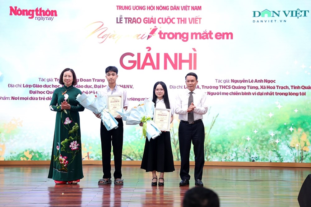 Lễ trao giải Cuộc thi viết “Ngày mai trong mắt em” năm 2026 - ảnh 2