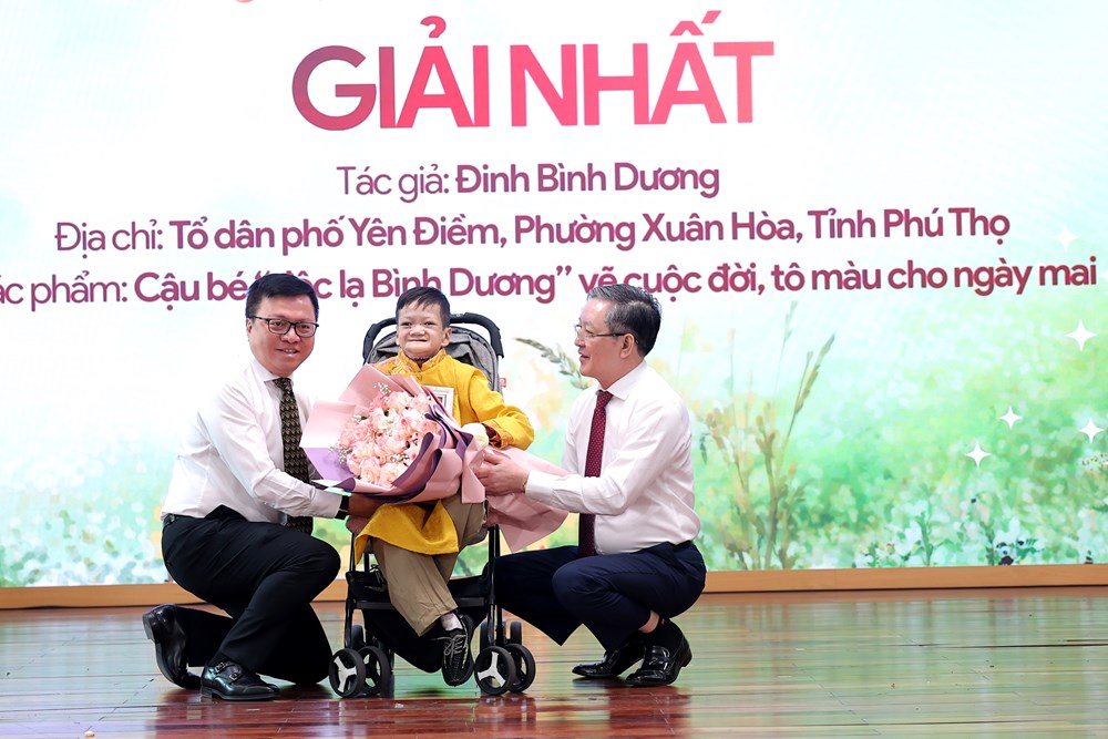 Lễ trao giải Cuộc thi viết “Ngày mai trong mắt em” năm 2026 - ảnh 1