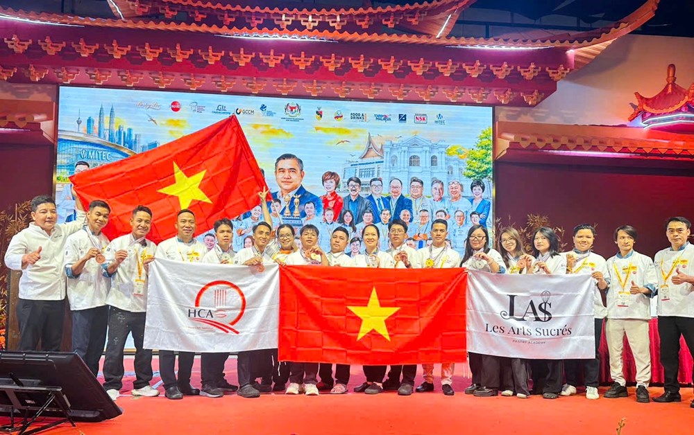 Đội tuyển Hội Đầu bếp Hà Nội giành 37 huy chương, 9 cúp vàng - ảnh 4