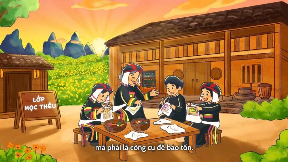 Đưa 9 nhóm tiêu chí du lịch cộng đồng vào đời sống qua phim hoạt hình - ảnh 3