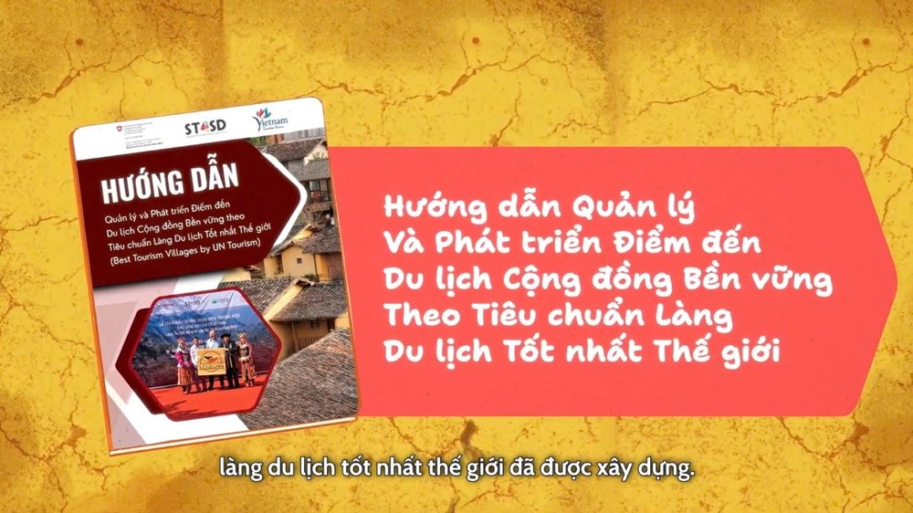 Đưa 9 nhóm tiêu chí du lịch cộng đồng vào đời sống qua phim hoạt hình - ảnh 1