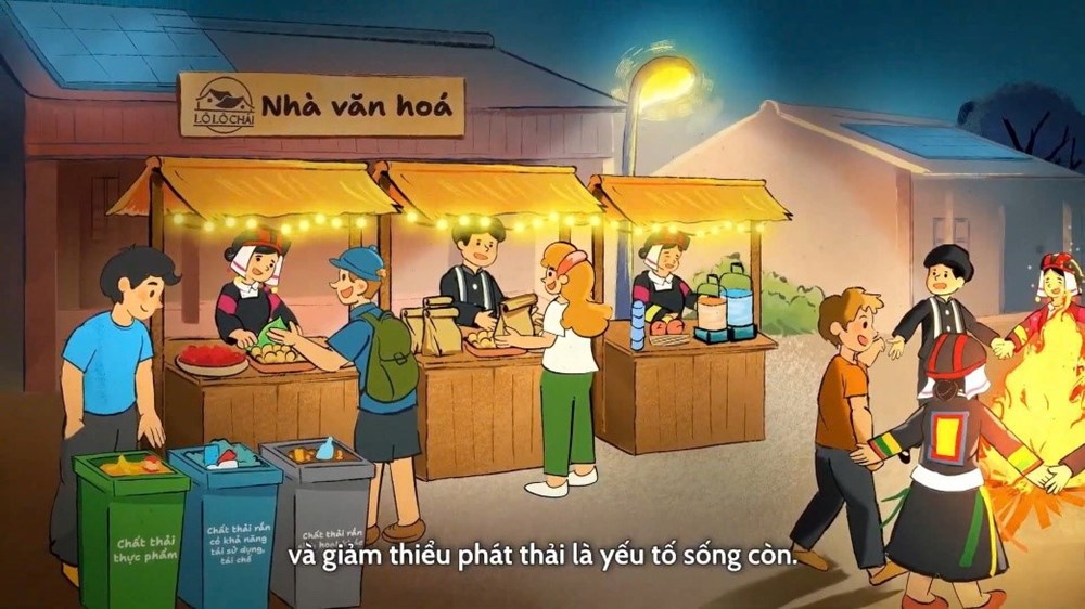Đưa 9 nhóm tiêu chí du lịch cộng đồng vào đời sống qua phim hoạt hình - ảnh 5