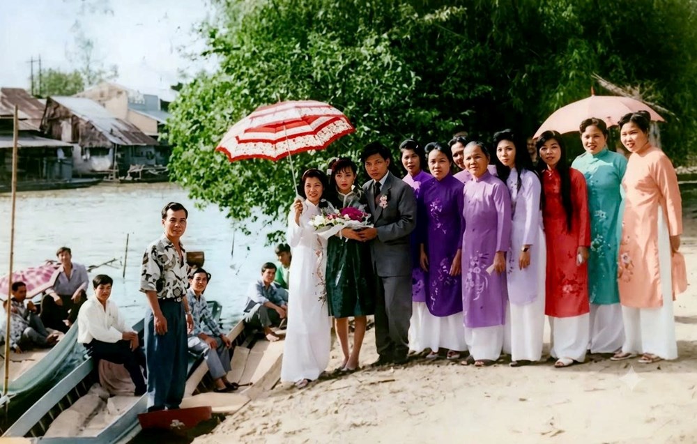 Đám cưới xưa đậm nét “tình làng, nghĩa xóm” - ảnh 1