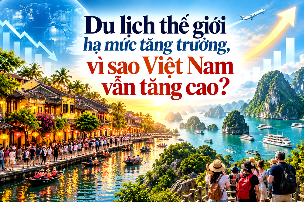 Du lịch thế giới hạ mức tăng trưởng, vì sao Việt Nam vẫn tăng cao? - ảnh 1