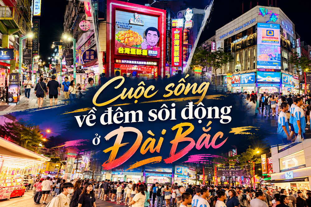 Cuộc sống về đêm sôi động ở Đài Bắc - ảnh 1
