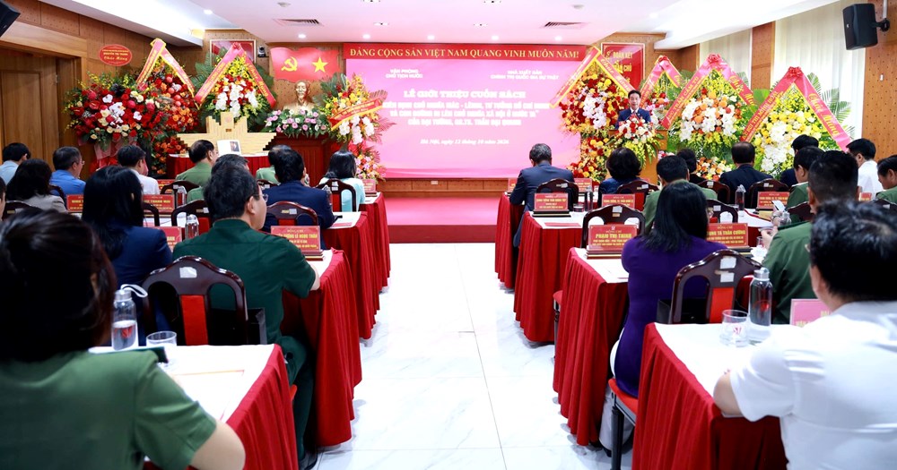 Giới thiệu cuốn sách về tầm nhìn và dấu ấn của Đại tướng Trần Đại Quang - ảnh 1