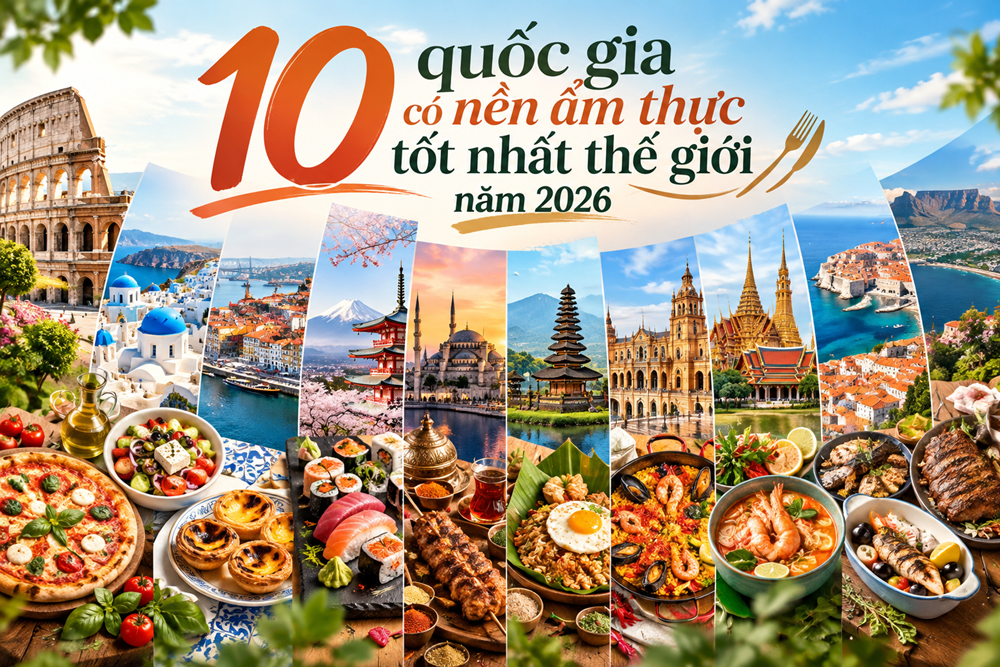 10 quốc gia có nền ẩm thực tốt nhất thế giới năm 2026 - ảnh 1
