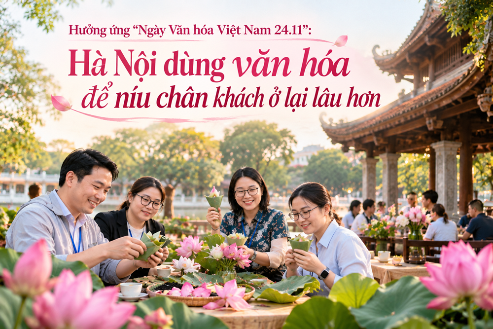 Hà Nội dùng văn hóa để níu chân khách ở lại lâu hơn - ảnh 1