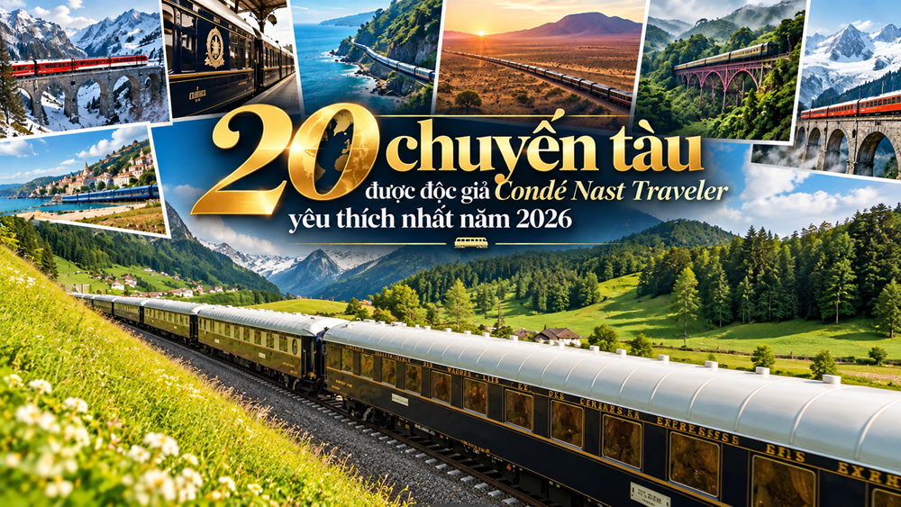 Hai chuyến tàu Việt Nam vào top 20 đẹp nhất thế giới năm 2026 - ảnh 5