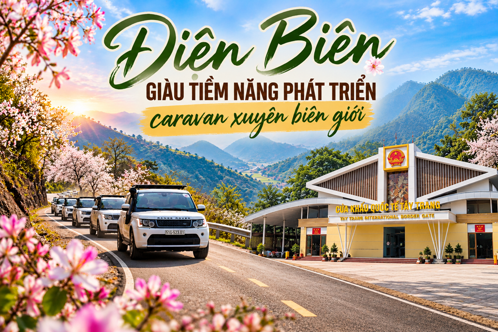 Điện Biên giàu tiềm năng phát triển caravan xuyên biên giới - ảnh 1