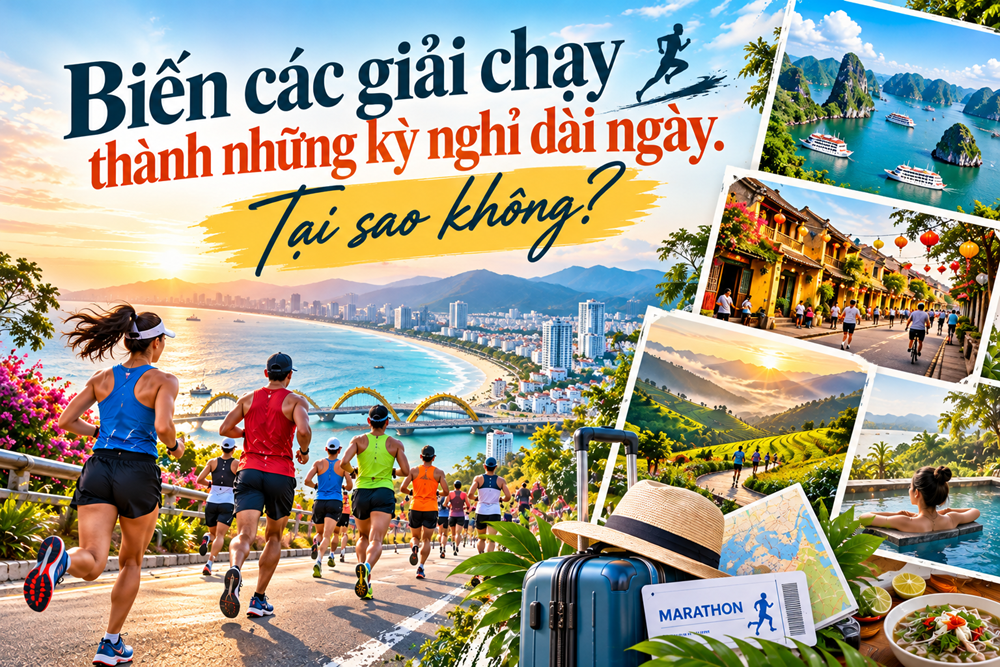 Biến các giải chạy thành các kỳ nghỉ dài ngày. Tại sao không? - ảnh 1