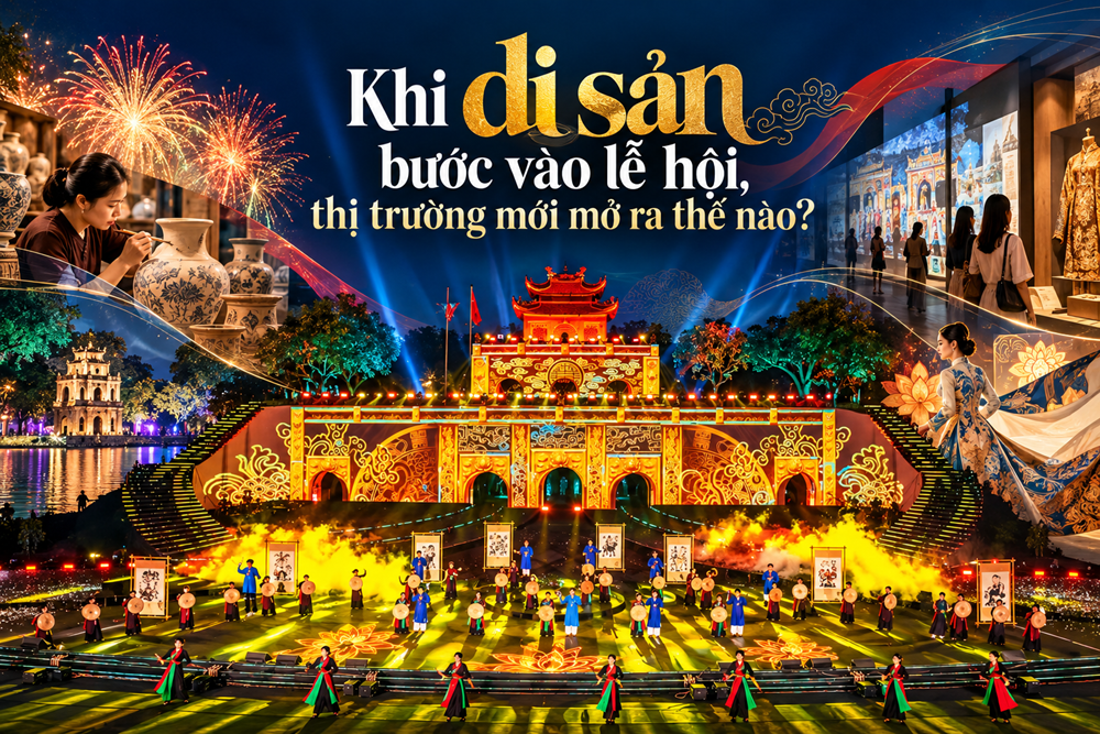 Khi di sản bước vào lễ hội, thị trường mới mở ra thế nào? - ảnh 1