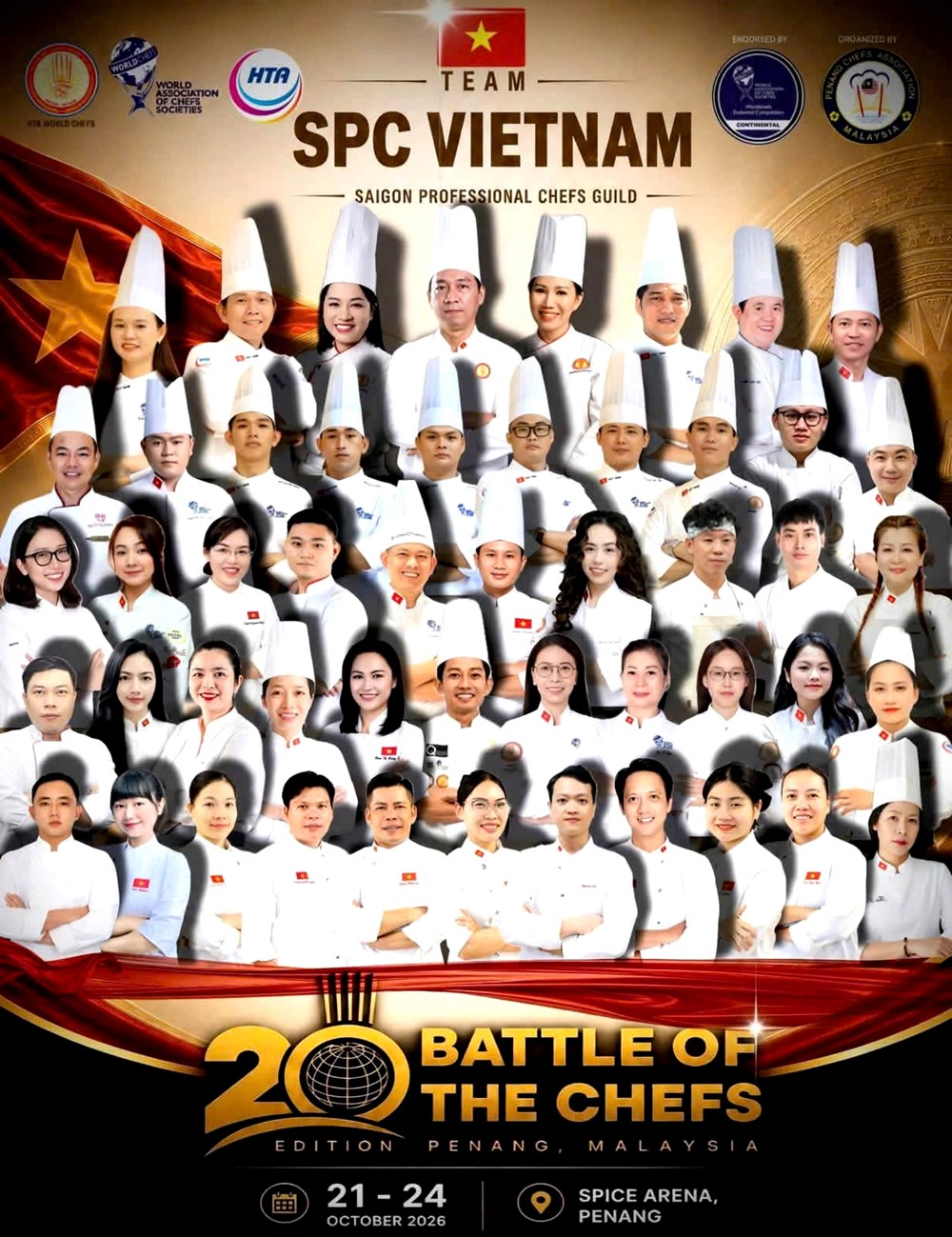 Battle of the Chefs 2026: Đội tuyển đầu bếp Việt Nam vô địch toàn đoàn - ảnh 6