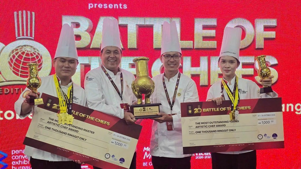 Battle of the Chefs 2026: Đội tuyển đầu bếp Việt Nam vô địch toàn đoàn - ảnh 3