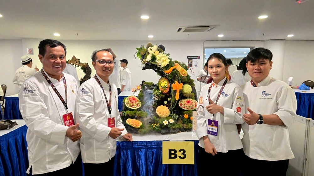 Battle of the Chefs 2026: Đội tuyển đầu bếp Việt Nam vô địch toàn đoàn - ảnh 4