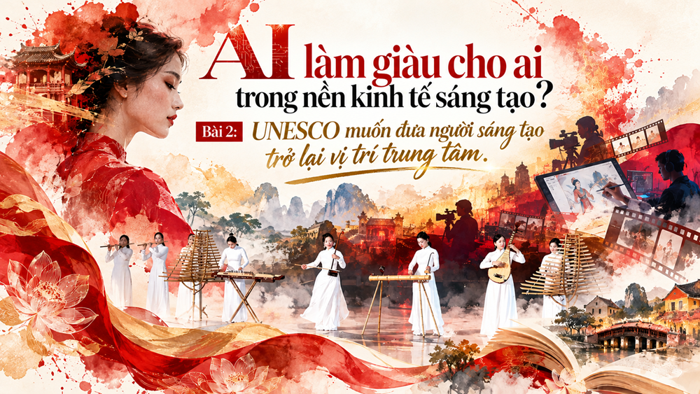 Bài 2: UNESCO muốn đưa người sáng tạo trở lại vị trí trung tâm - ảnh 1