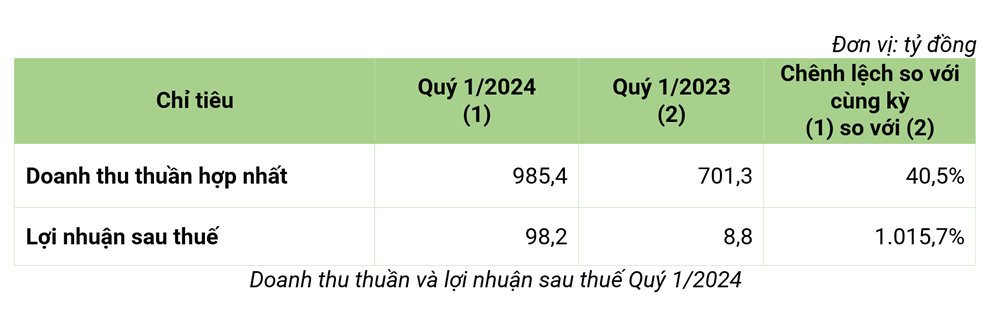 Bamboo Capital đạt doanh thu 985 tỷ đồng trong quý 1/2024, mảng năng lượng tái tạo đóng góp lớn - ảnh 2