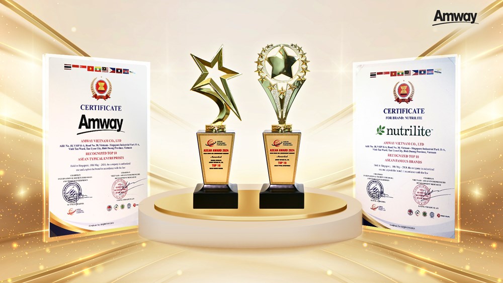 Amway được vinh doanh tại ASEAN Award 2024 - ảnh 1
