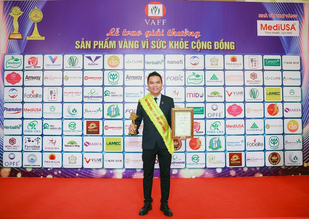 Herbalife Việt Nam nhận giải thưởng “Sản phẩm Vàng vì sức khỏe cộng đồng” lần thứ 10 liên tiếp - ảnh 2