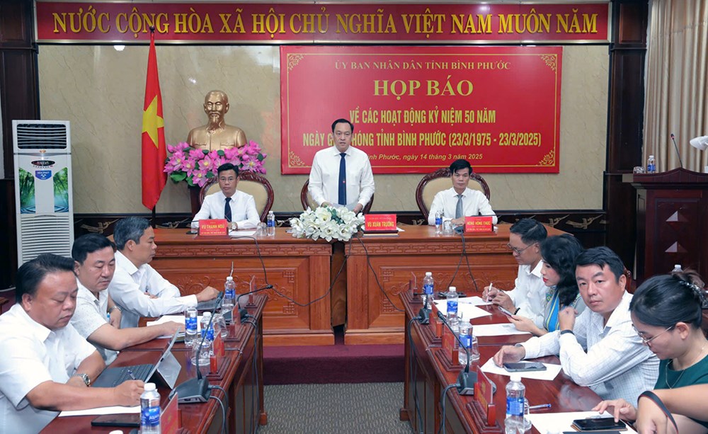 Nhiều hoạt động kỷ niệm 50 năm ngày giải phóng tỉnh Bình Phước - ảnh 1