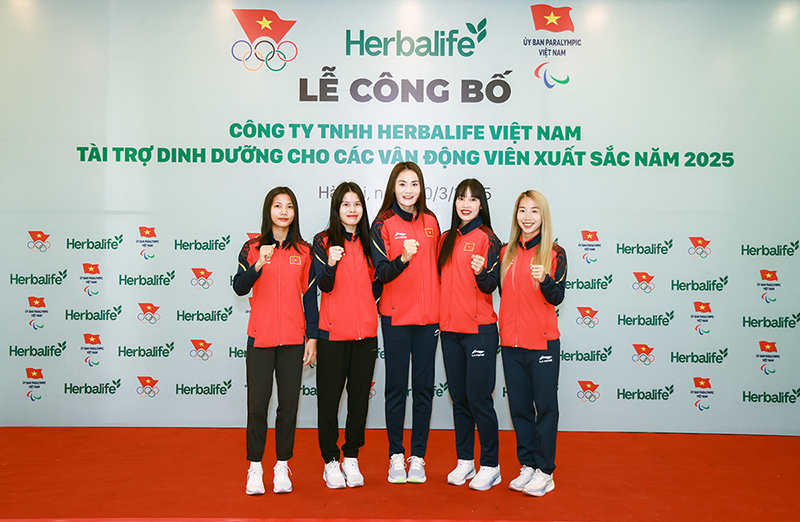 Herbalife Việt Nam tài trợ dinh dưỡng cho các vận động viên xuất sắc - ảnh 2