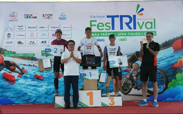 Giải đấu 3 môn phối hợp VietNam FesTRIval Bình Thuận 2025 - ảnh 1