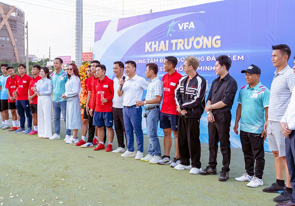 Trung tâm Bóng đá Vietstar chính thức có mặt tại TP.HCM - ảnh 1