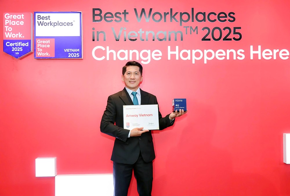 Amway đứng Top 6 “Nơi làm việc xuất sắc hàng đầu Việt Nam 2025” - ảnh 2