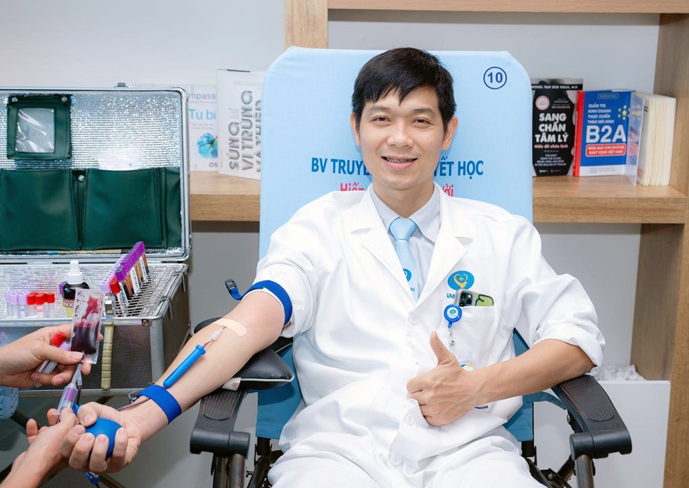 Bệnh viện Đa khoa Quốc tế Nam Sài Gòn tiếp nhận hơn 150 đơn vị máu - ảnh 3
