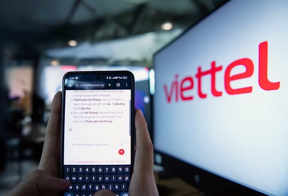 Viettel ra mắt trợ lý AI giúp người dân tra cứu thông tin về đơn vị hành chính mới - ảnh 3