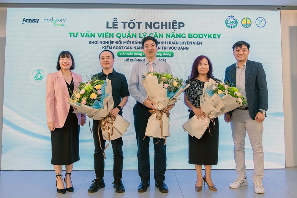 Amway Việt Nam hoàn tất đào tạo 184 Huấn luyện viên quản lý cân nặng - ảnh 2