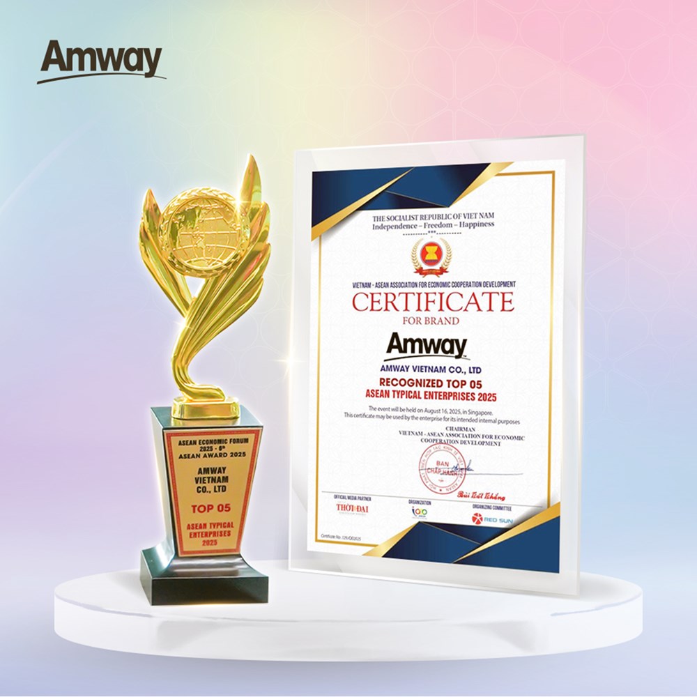 Amway Việt Nam vào Top 5 doanh nghiệp tiêu biểu ASEAN - ảnh 2