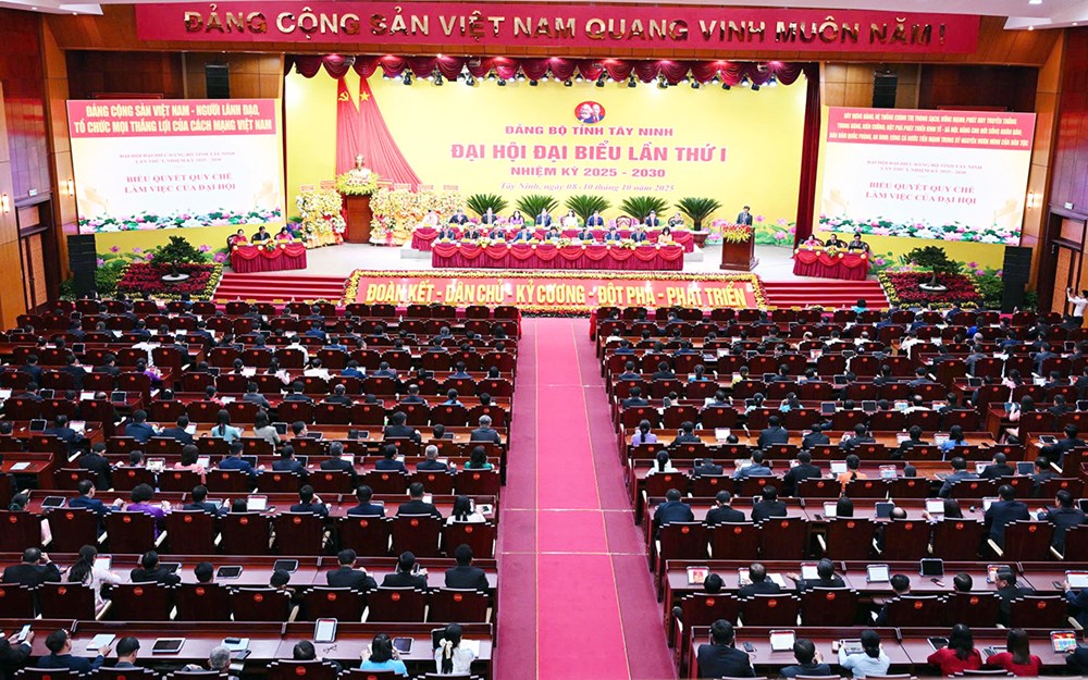 Phiên trù bị Đại hội đại biểu Đảng bộ tỉnh Tây Ninh lần thứ I, nhiệm kỳ 2025 - 2030 - ảnh 5