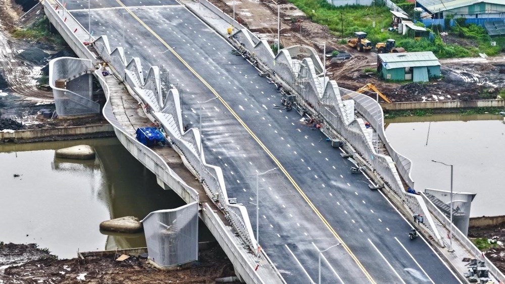 Toàn cảnh tuyến đường Liên Phường sắp thông xe, mở ra mạch giao thông chiến lược cho khu Đông - ảnh 6