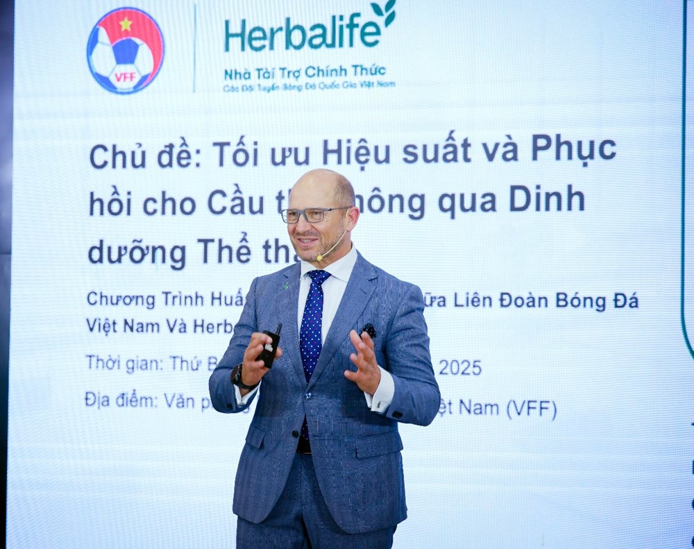 Herbalife Vietnam đồng hành cùng Liên đoàn Bóng đá Việt Nam - ảnh 2