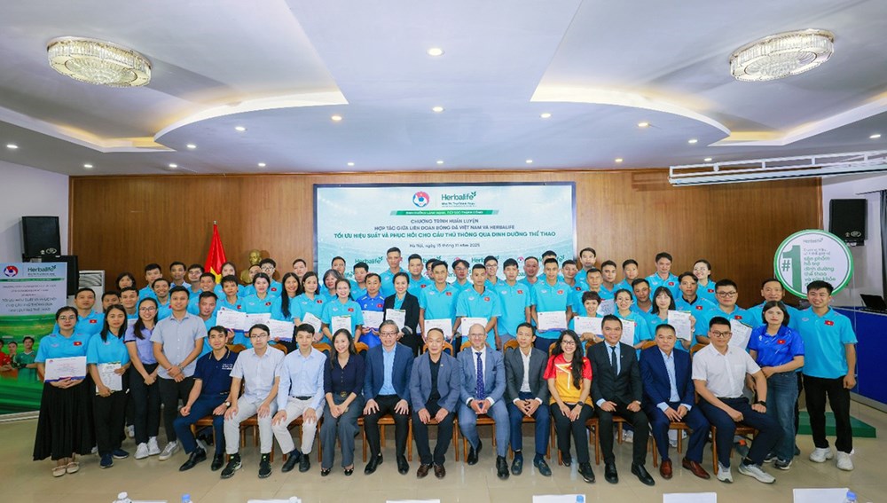 Herbalife Vietnam đồng hành cùng Liên đoàn Bóng đá Việt Nam - ảnh 5
