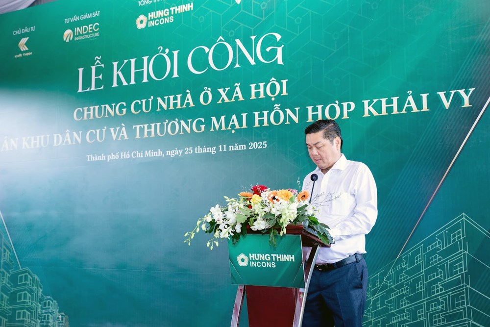 TP HCM khởi công dự án nhà ở xã hội tại phường Phú Thuận  - ảnh 3