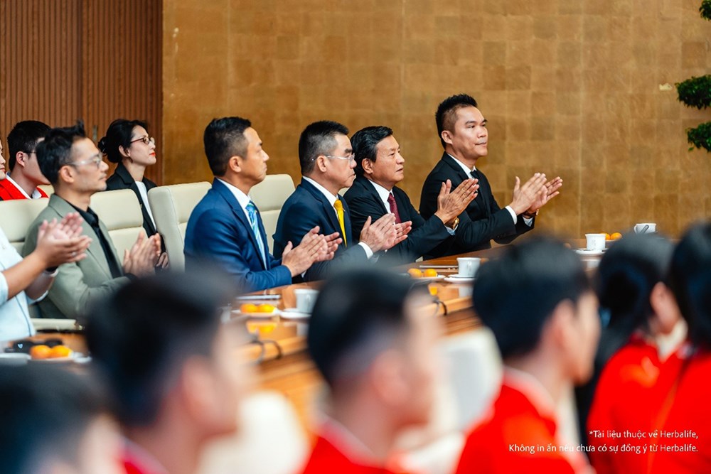 Herbalife Việt Nam đồng hành cùng Lễ xuất quân của Đoàn thể thao Việt Nam tham dự SEA Games 33 - ảnh 4