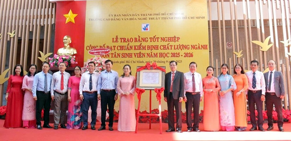 Trường Cao đẳng Văn hóa Nghệ thuật TP.HCM sẽ kỷ niệm 50 năm thành lập - ảnh 1